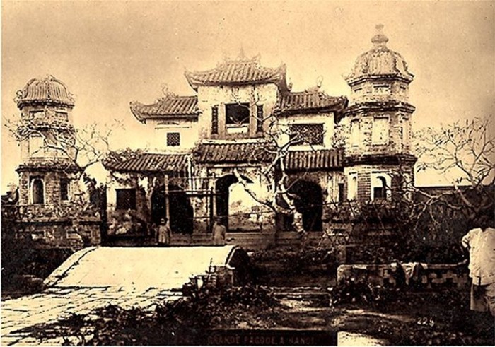 Hà Nội (1884-1885). Chùa Báo Ân.